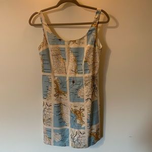 Cynthia Rowley map dress